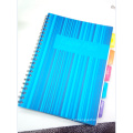 Hot Sell PVC Cover Spiral Notebook